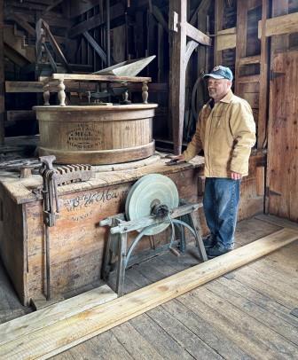 Al Mayer at the Messer/Mayer Mill